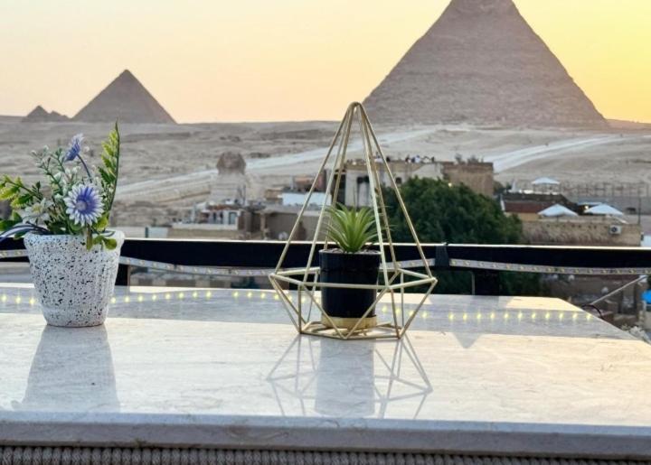 Golden Pyramids Inn Kafret el-Gabal Exterior foto